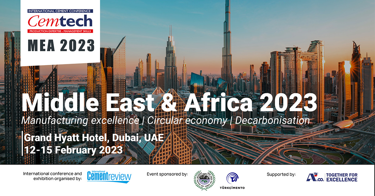 Cemtech Middle East & Africa (MEA), 12-15th February 2023, Grand Hyatt Dubai
