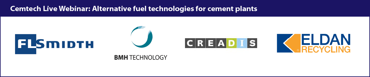 Cemtech Live Webinar - alternative fuel technologies for cement plants Sponsors