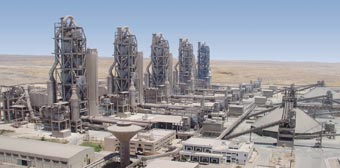 Figure 1: Egyptian Cement Co plant (Ain El Soukhna, Egypt) from line 1 to 5 in  less than 10 years