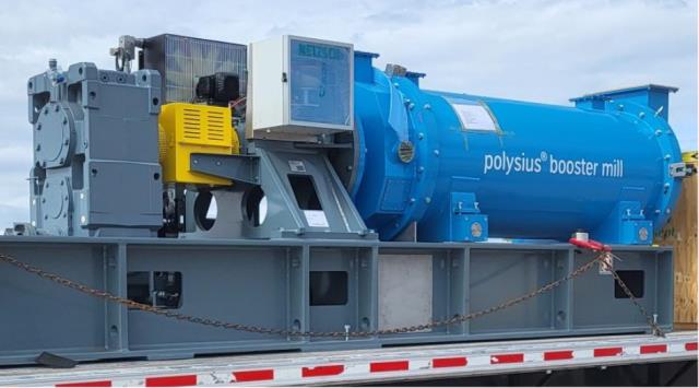 polysius® booster mill arrived at the Laramie plant already.