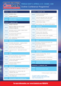 Cemtech MEA 2016 Dubai Cement Conference Speaker Programme