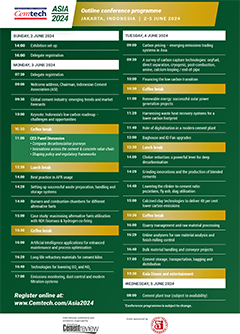 Cemtech ASIA 2024 Conference Programme