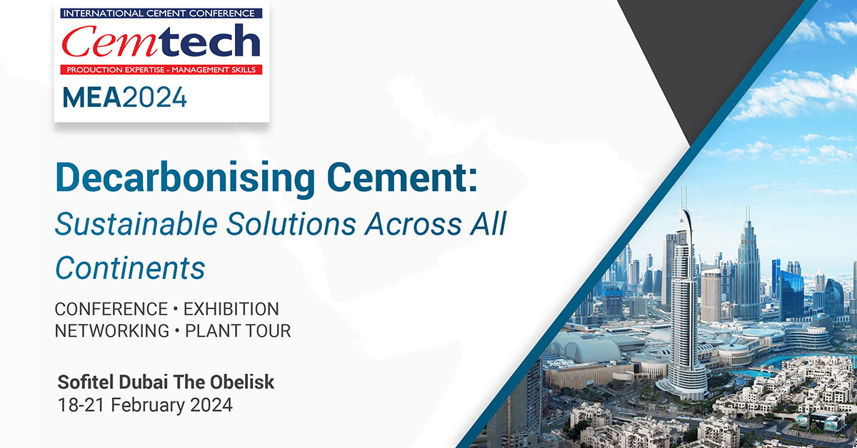 Cemtech MEA 2024, 18-21 February, Dubai, UAE