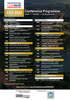 Cemtech ASIA 2023 Conference Programme
