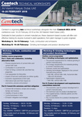 Cemtech Middle East and Africa 2018 technical Workshop programme