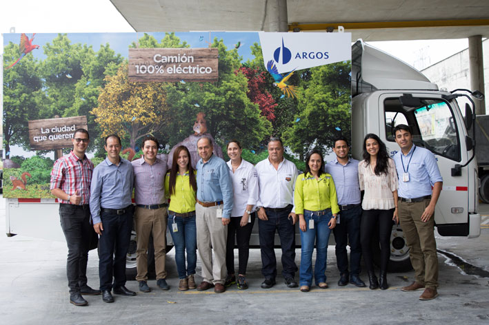 Cementos Argos begins deliveries with electric trucks