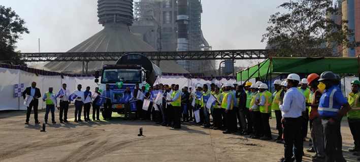 Dalmia Cement (Bharat) Ltd  has employed two types of LNG trucks, trailer and bulker trucks,