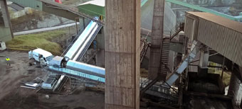 Apeco successfully completes the conveyor system project at the Cementa cement plant in Slite