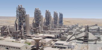Figure 1: Egyptian Cement Co plant (Ain El Soukhna, Egypt) from line 1 to 5 in less than 10 years