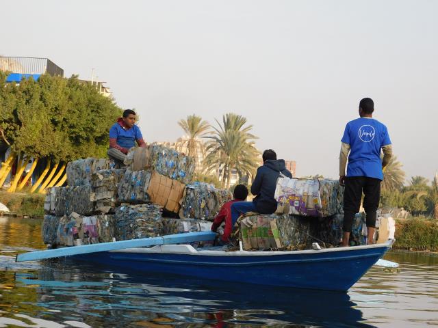 The CEMEX and VeryNile initiative has been expanded to include recovery of plastic waste from Assiut