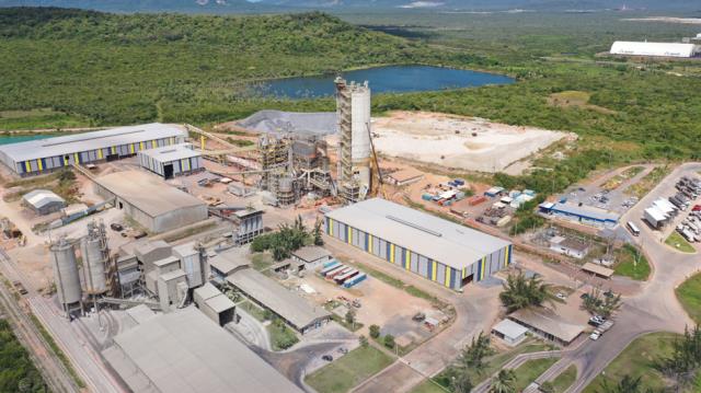 Votorantim's new production line in Pécem. Brazil