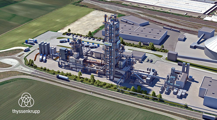 CI4C will install a Polysius ® pure oxyfuel kiln system at the Merglstetten cement plant, Germany