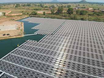  Cleantech Solar Project: Floating solar PV system on-site CMIC Reservoir