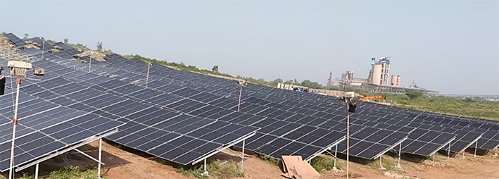 Udaipur Cement iWorks Ltd increases its solar power usage