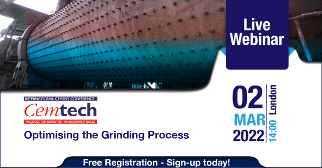 Cemtech Live Webinar: Optimising the grinding process