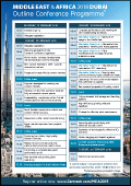 Cemtech Middle East & Africa (MEA) 2018 Conference Programme