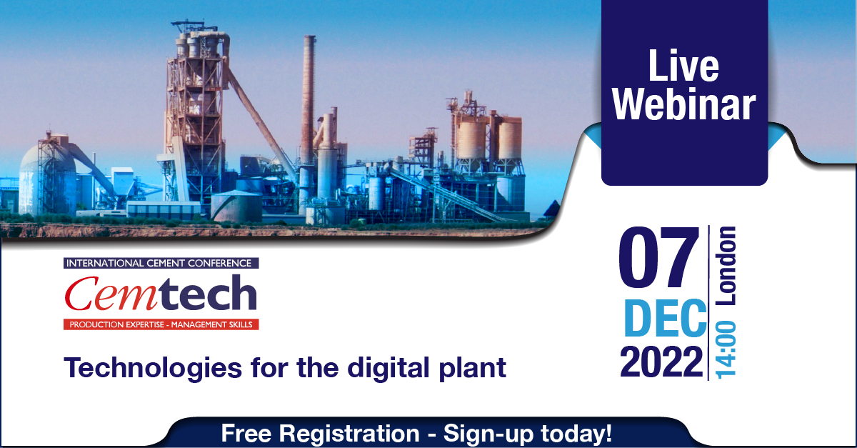 Cemtech live webinar - the digital cement plant